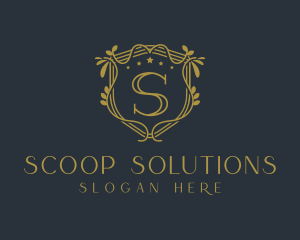 Premium Golden Elegant logo design