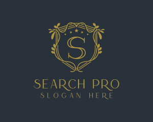 Premium Golden Elegant logo design