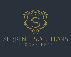 Premium Golden Elegant logo design