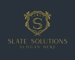 Premium Golden Elegant logo design