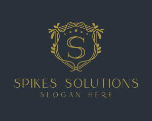 Premium Golden Elegant logo design