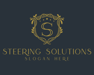 Premium Golden Elegant logo design