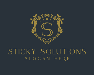 Premium Golden Elegant logo design