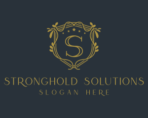 Premium Golden Elegant logo design