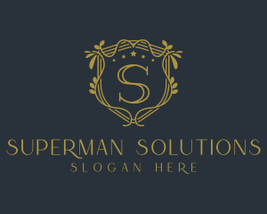 Premium Golden Elegant logo design