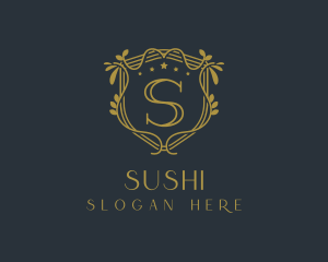 Premium Golden Elegant logo design