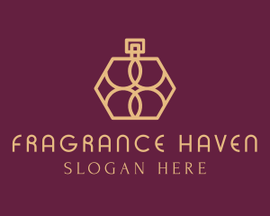 Gold Deluxe Parfum logo design