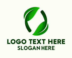 3D Leaf Gardening  Logo
