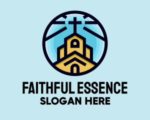Faith - Catholic Christian Church logo design