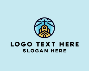 Church - Catholic Christian Church logo design