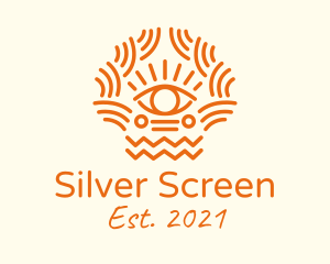 Cultural - Tribal Eye Pattern logo design