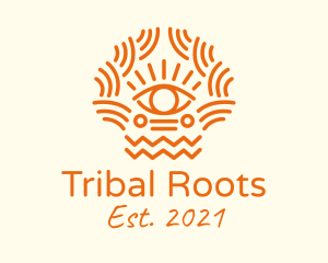 Tribal - Tribal Eye Pattern logo design