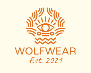 Ornament - Tribal Eye Pattern logo design