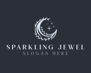 Moon Floral Jeweller logo design