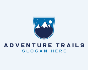 Mountain Peak Trekking logo design