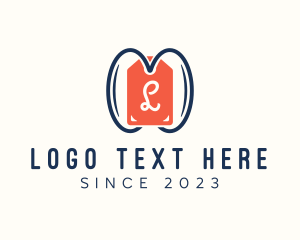 Voucher - Price Tag Shopping logo design