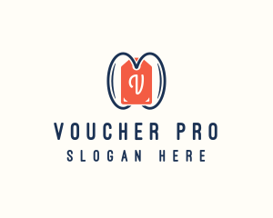 Voucher - Price Tag Shopping logo design