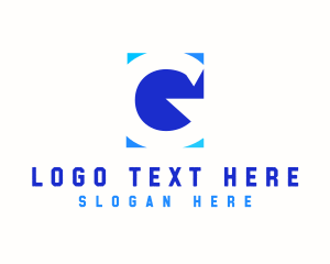 Multimedia - Letter G Multimedia Agency logo design