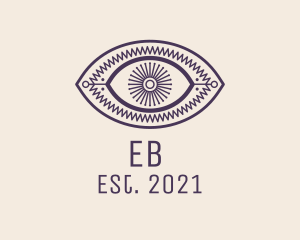 Egyptian - Aesthetic Tarot Eye logo design