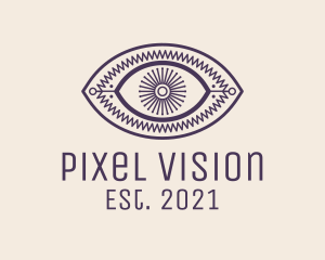 Aesthetic Tarot Eye logo design