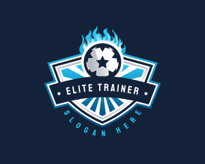 Soccer Football Star logo design