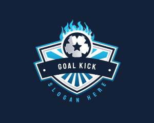 Soccer Team - Soccer Football Star logo design
