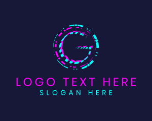 Telecommunication - Tech Business Letter G logo design