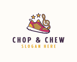 Shoe Repair - Star Clef Rubber Shoes logo design