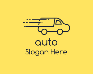 Fast Pickup Truck Logo