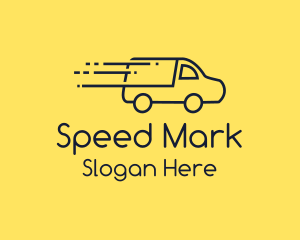 Fast Pickup Truck logo design