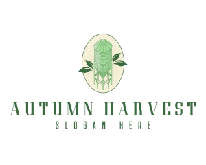 Agriculture Silo Farm logo design