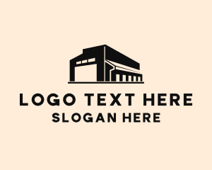 Freight - Warehouse Inventory Storage logo design