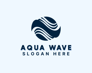 Waves Science Laboratory logo design