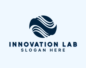 Laboratory - Waves Science Laboratory logo design
