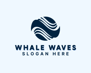 Waves Science Laboratory logo design