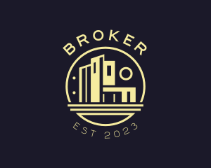 Broker Property Realtor logo design
