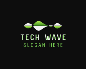 Soundwaves Audio Tech logo design