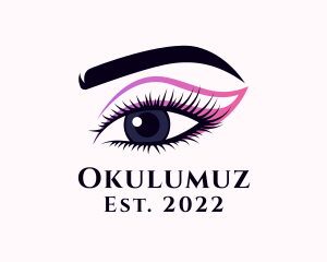 Glam - Glamorous Eye Makeup logo design