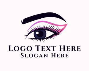 Glamorous Eye Makeup Logo