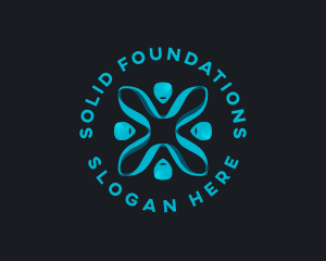 Philanthrophy - People Community Group logo design