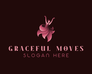 Human Dance Performer logo design