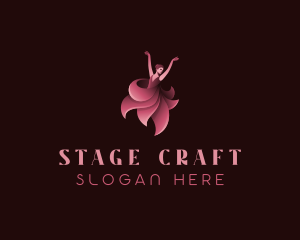 Theatre - Human Dance Performer logo design