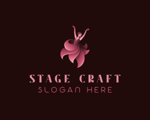 Human Dance Performer logo design