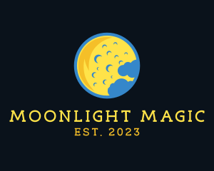 Midnight - Sky Astronomy Moon logo design