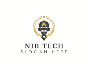 Nib - University Academy Learning logo design