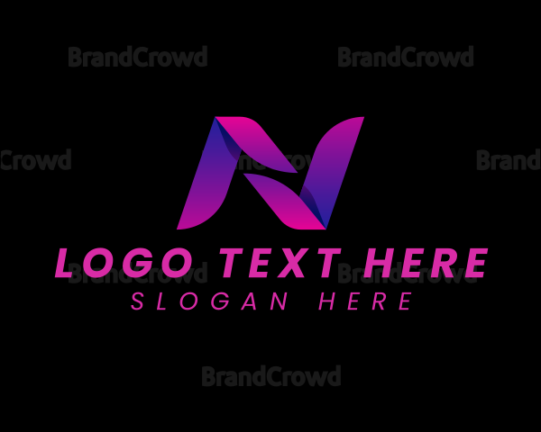 Creative Media  Startup Letter N Logo