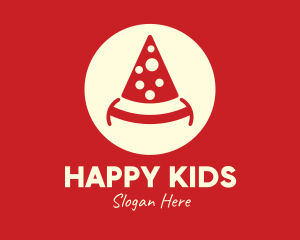 Happy Pizza Party logo design