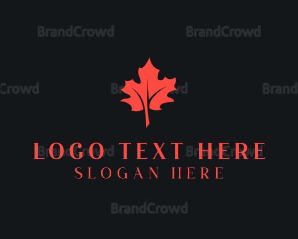 Canadian Maple Leaf Logo