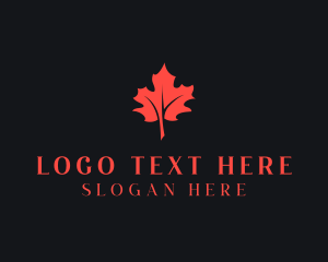 Patriotic - Canadian Maple Leaf logo design