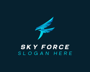 Airforce - Falcon Flight Company logo design